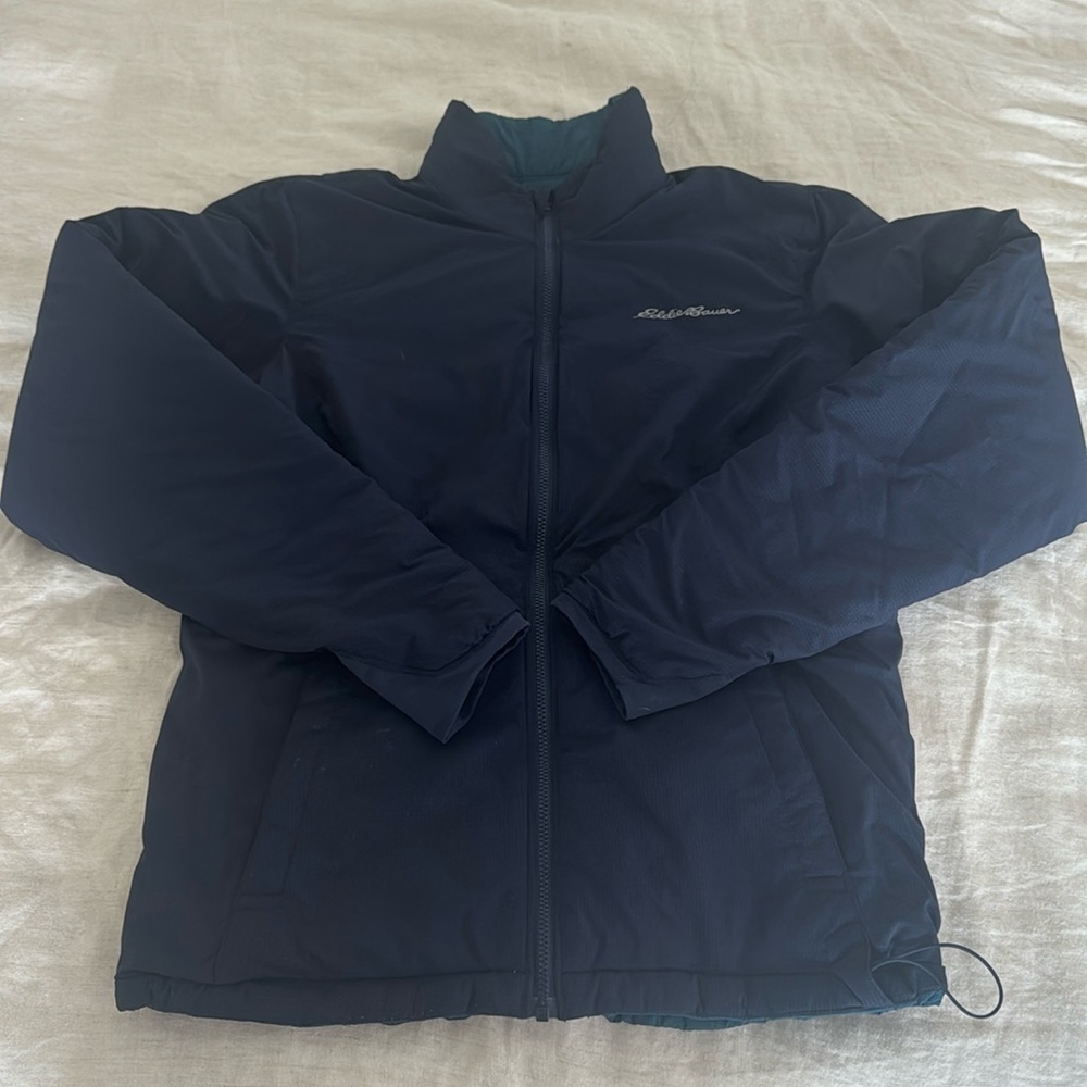 Eddie Bauer - reversible puffer - size S